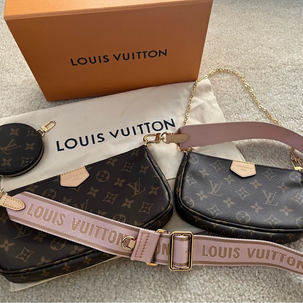 NWT Louis Vuitton Multi Pochette Bag Set